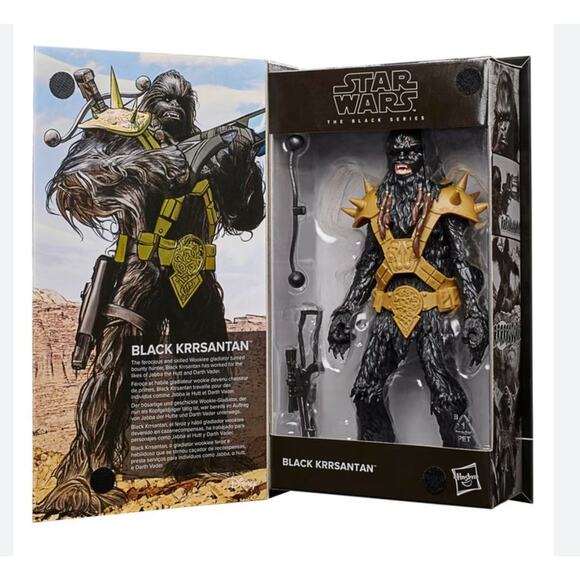 Star Wars The Black Series Black Krrsantan (Marvel Comic Version) Wookie 6" NEW! - Picture 3 of 10